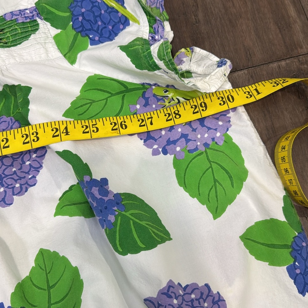 Printfresh Blue and Green hydrangea bird Floral robe and night dress - Picture 11 of 13
